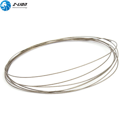D 0.3mm Electroplated Diamond Wire Saw 3M Cutting Wire Saw Blade For Marble  • 9.29$