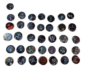 1995 Lady Death Pog Caps 36 Images 200 Total Pieces Krome Productions - Picture 1 of 13