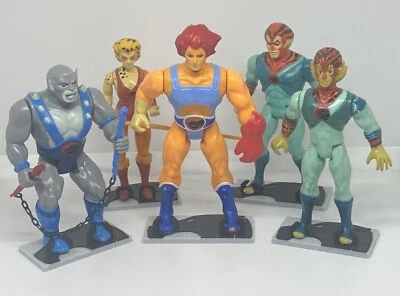 Thundercats винтажные фигурки стойки!!  ЧИТАЙТЕ! ФИГУРКИ НЕ ВКЛЮЧЕНЫ!!!!!!!!! - Изображение 1 из 4