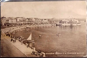 1940 - Bari - Lungomare N. Sauro e R. Circolo Barion - Picture 1 of 1