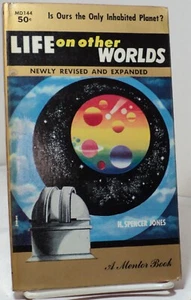 Life on Other Worlds by H Spencer Jones - Mentor MD144 - 1956 - revised - Picture 1 of 2