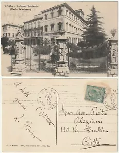 ROMA - PALAZZO BARBERINI - VIAGG. 1913 -56418- - Bild 1 von 1