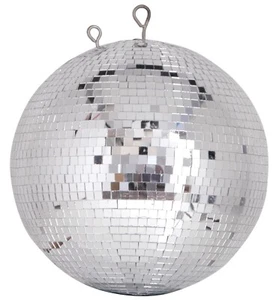 Qtx Large Professional Mirror Ball 30cm Diameter Dance Disco Party DJ Ball - Picture 1 of 1