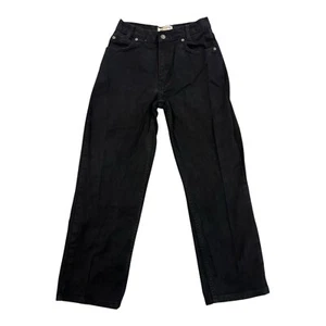 Arizona Loose 12 Reg Black Denim Boy's Jeans - Picture 1 of 9