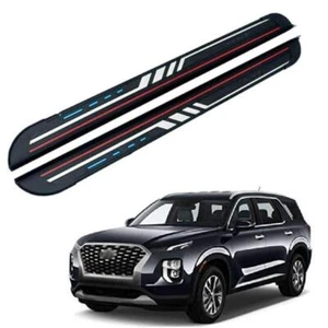 2Pcs für Hyundai Palisade 2020-2024 Fixed Nerf Bar Side Step Running Board - Picture 1 of 8