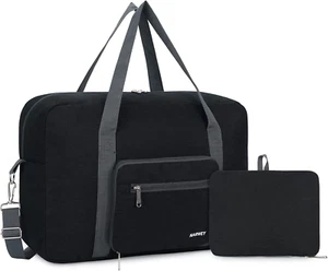 For Spirit Airlines Foldable Travel Duffel Bag Tote Carry on Luggage for Women a - Picture 1 of 12