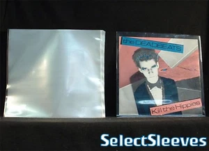 7" Vinyl 45rpm OUTER Non-Reseal Sleeves Japan Made 100pcs SelectSleeves 90mic - Foto 1 di 1