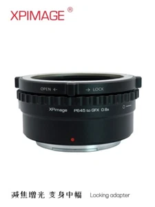 XPimage 0.8x Lens Adapter for Pentax 645 P645 Mount Lens to Fuji GFX 100S Camera - Picture 1 of 8