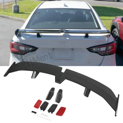 Alerón trasero de fibra de carbono estilo PRO con adhesivo para Subaru Legacy 55" Foto 1 de 4