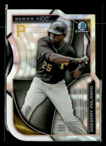 2015 Bowman Chrome #SN-GP Gregory Polanco Series Next Die Cuts Near Mint - Picture 1 of 2