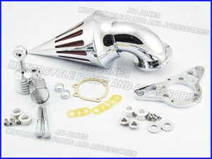 Air filter spiked air cleaner kit chrome Night Train Fat Boy EFI engine 226 - Picture 1 of 1