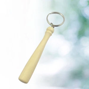 2 Stück Baseball Schlüsselanhänger Baseball Keychain Metall Baseballschläger Keyring - Bild 1 von 12