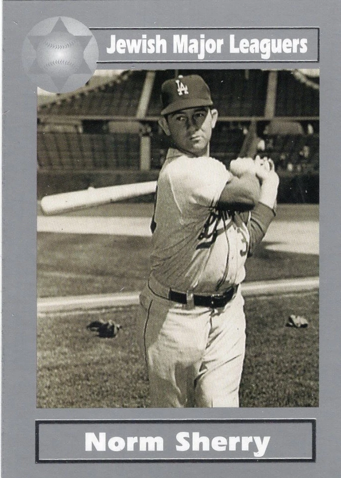 NORM SHERRY Jewish Major Leaguers 2003 Baseball Card #90 Nr-Mint SHIPS FREE! - Image 1 of 4
