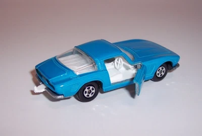 "MATCHBOX" **SUPERRÁPIDO** SF-14 ISO GRIFO AZUL MEDIO con RUEDAS DELGADAS COMO NUEVAS SUELTAS Foto 1 de 4