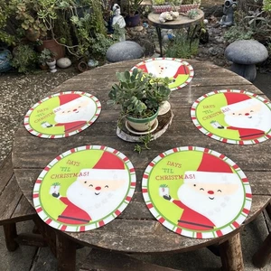 5 Advent Countdown to Christmas Wheel, 15 in Diameter - Picture 1 of 3