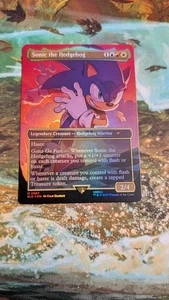 Sonic the Hedgehog Foil x1 #2087 - Sega Genesis's Sonic - Secret Lair SLD - Picture 1 of 2