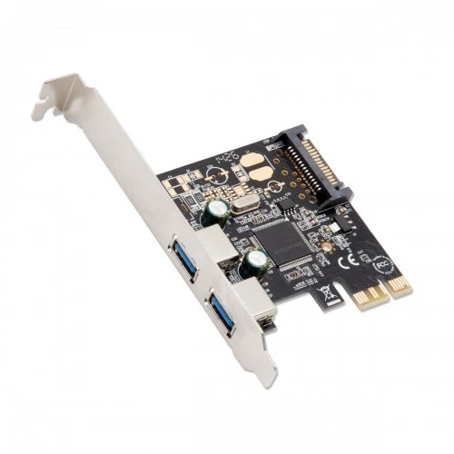 Syba SD-PEX20158 2 Port USB 3.0 PCI-e 2.0 x1 Card - Image 1 of 1