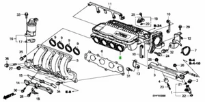OEM Intake Manifold For 2009-2013 Honda Fit CR-Z 1.5L 17100-RB1-000 - Bild 1 von 1