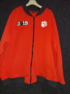 Clemson Tigers 2xl fleece-lined full Zip Jacket 2019 - Picture 1 of 3