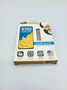 Cellhelmet Liquid Glass 100 Universal Screen Protector for phones, watches Clear - Picture 1 of 3