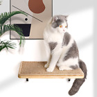 Cat Floating Shelves With Sisal Mat, 1Pc Large Cats Kitty Shelf Wall Mounted
