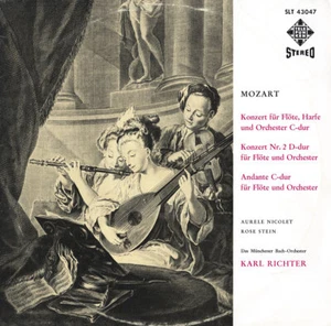 TELEFUNKEN SLT-43047 B/G GD6 MOZART Flöte & Harfe Konzerte NICOLET STEIN RICHTER - Bild 1 von 3