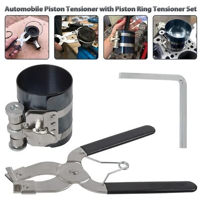 SANHESHUN 3x KOLBENRING-SPANNBAND SATZ SET KOLBENRINGSPANNER ZANGENSATZ SPANNBAND 53-175mm