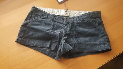 Ruehl 925 Nuevo Con Etiquetas Pana Azul Marino Pantalones Cortos 2 Foto 1 de 4