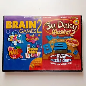 BRAIN GAMES 2 AND SUDOKU MASTER 2 - PC CD-ROM - Picture 1 of 3
