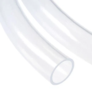 Clear Vinyl Tubing Flexible PVC Hose 50mm ID x 58mm OD 1m Plastic Tube - Picture 1 of 5