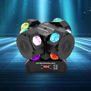 200W Laser LED Moving Head Light RGBW Gobo Beam Bühnenbeleuchtung DMX DJ Disco Club - Bild 1 von 16