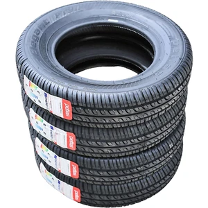 FOUR P145/70R-12 12" Tires Steel Belted Radial some old Fiat Volkswagen & others - Picture 1 of 23