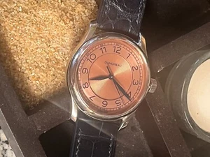 Dumoreau DM02 Salmon Dial Microbrand Dress Casual Men's Women's Unisex Watch - Picture 1 of 14