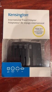 Kensington International Reiseadapter mit 2,4 A Dual USB Ladegerät BK 33998 - Bild 1 von 3