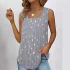 Womens Loose Fit Tank Blouse Tops Ladies Summer Tunic Pullover T-shirt Vest Cami