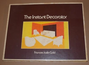 The Instant Decorator Frances Joslin Gold Clarkson N Potter 1st Ed/Print HC 1976 - Picture 1 of 8