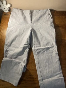 Women’s Carolina Belle Gray Stretch Ankle Pant 14 - Picture 1 of 12