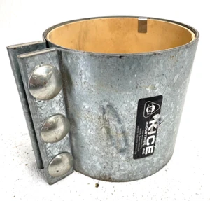 Metflo 60003W10 6" OD Druck-/Reparaturkupplung verzinkt mit Nitrildichtung - Bild 1 von 8