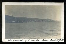 MUDANYA Turkey 1920s View from The Sea. Real Photo Postcard