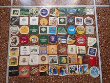 Stock di 63 sottobicchieri birre, cocktails