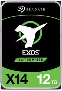 Seagate 12TB HDD Exos X14 SATA 6Gb/s 512e 7200RPM 3.5" Enterprise HDD (used) - Picture 1 of 2