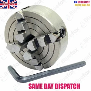 4 Jaw Lathe Chuck Dia. 70mm Threaded M14 x 1 Independent Jaws Mini Lathes Chuck - Picture 1 of 5