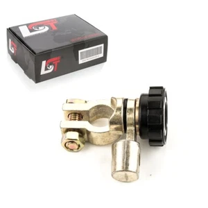 Aislador de batería pinza de desconexión con botón redondo negro para AUDI TT 8J 8N FV - Imagen 1 de 6