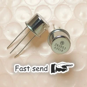 5 transistores 2N3553 TO-39 MOT nuevos - Imagen 1 de 1