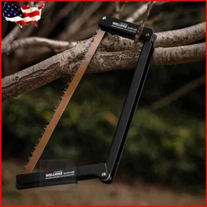 Folding Saw with Storage Bag Portable Wood Saw Aluminum Alloy for Backpacking - Picture 1 of 10