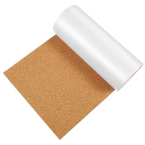 Self-adhesive Cork Roll Bulletin Board Peel and Stick Wall Decoration - Picture 1 of 12