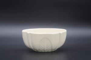 Vintage. Haeger Nr. 231 Pottery MidCentury USA Keramik ovaler Pflanzer off weiß - Bild 1 von 7