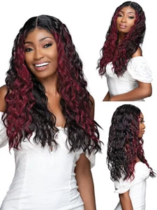 Janet Collection Melt Extended HD Swiss Lace Front Wig Stephany* - Picture 1 of 1