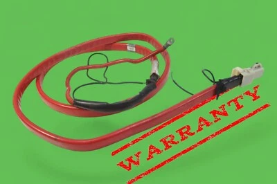BMW 645CI 650I E64 E64 2004-2010 positivo batería cable abrazadera suelo original Foto 1 de 4