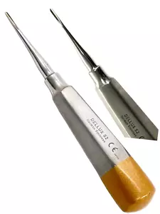 ELEVADOR DENTAL ALEMÁN EXTRACCIÓN LUXANTE ELEVADOR RAÍZ APICAL 2MM GLD STR - Imagen 1 de 4